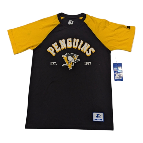 NWT Starter Pittsburgh Penguins NHL T Shirt Size Small - Picture 1 of 6